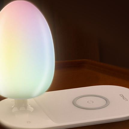 Nachtlampje met Qi draadloze oplaadfunctie, LDNIO Y3 (wit)