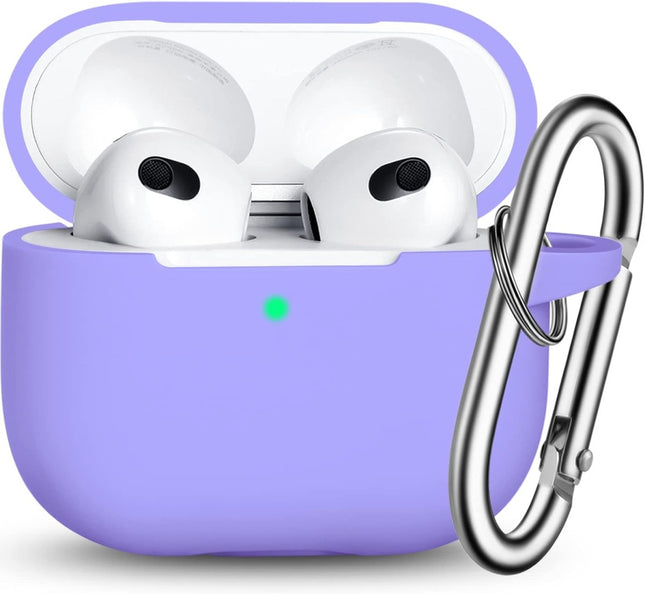 Apple AirPods 4 Silicone hoesje Case - lila