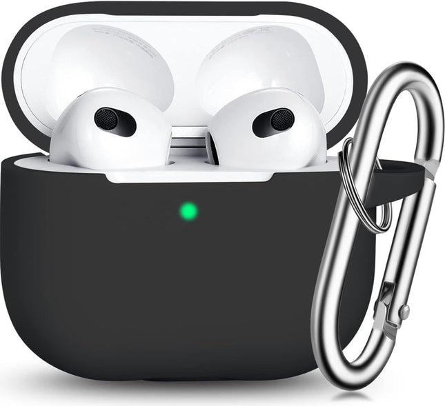 Apple AirPods 4 Silicone hoesje Case - Zwart