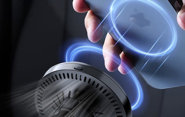 Rocoren RCZJ-XK01 draadloze autolader, 15W (zwart)