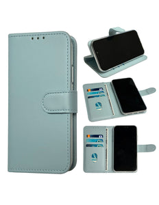iPhone 11 hoesje bookcase wallet case blauw