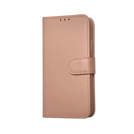 Bücherregal Oppo A58 4G Hülle Wallet Case Lachs