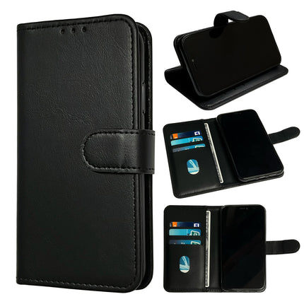 Bookcase Oppo A58 4G hoesje zwart wallet case