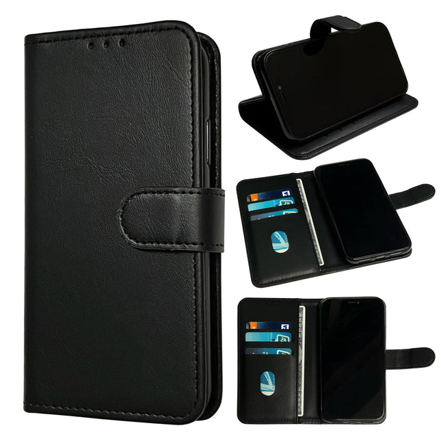 Oppo Reno 11F hoesje zwart wallet case bookcase