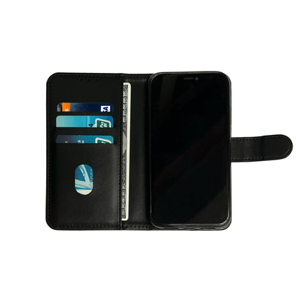 Samsung Galaxy A05 Hülle schwarz Wallet Case