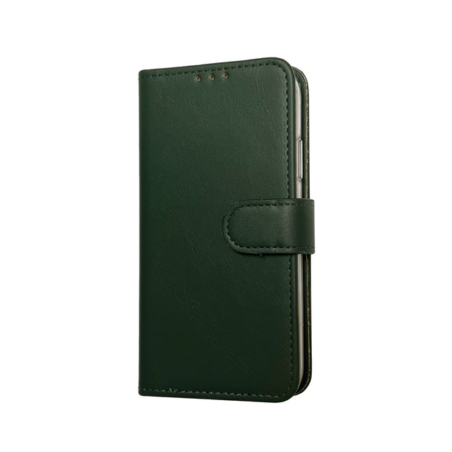 Samsung Galaxy A55 hoesje bookcase mapje wallet groen