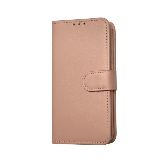 Samsung A25 hoesje bookcase wallet zwart cover rosegoud
