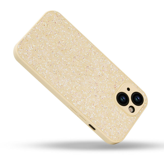 Luxe 3D Diamond Case - iPhone 16 Pro Max Goud