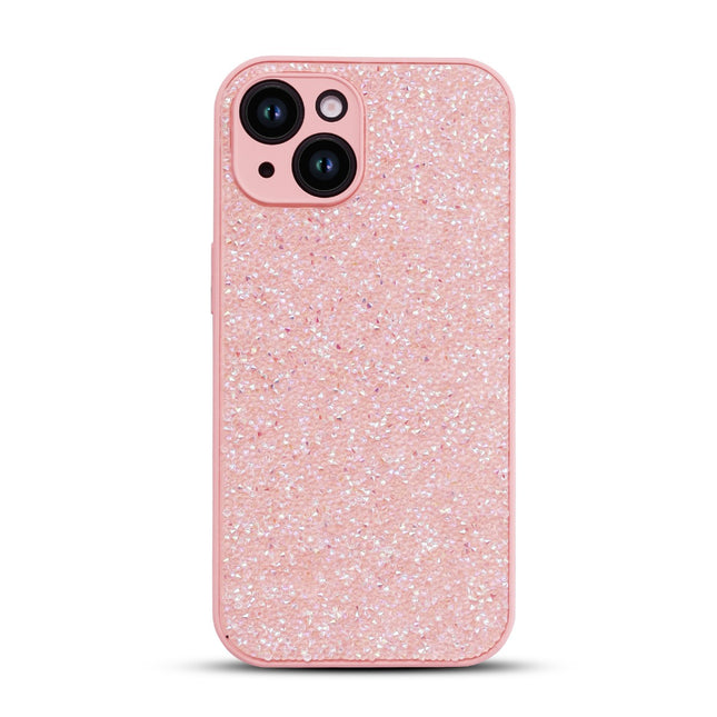 Luxe 3D Diamond Case - iPhone 16 - Roze