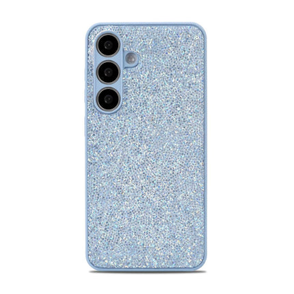 Samsung Galaxy A55 hoesje  Luxe 3D Diamond Case blauw