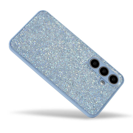 Samsung Galaxy A55 hoesje  Luxe 3D Diamond Case blauw