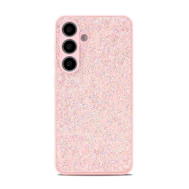 Luxe 3D Diamond Case - iPhone 16 Pro Roze