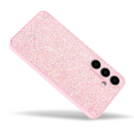 Luxe 3D Diamond Case - iPhone 16 Pro Roze