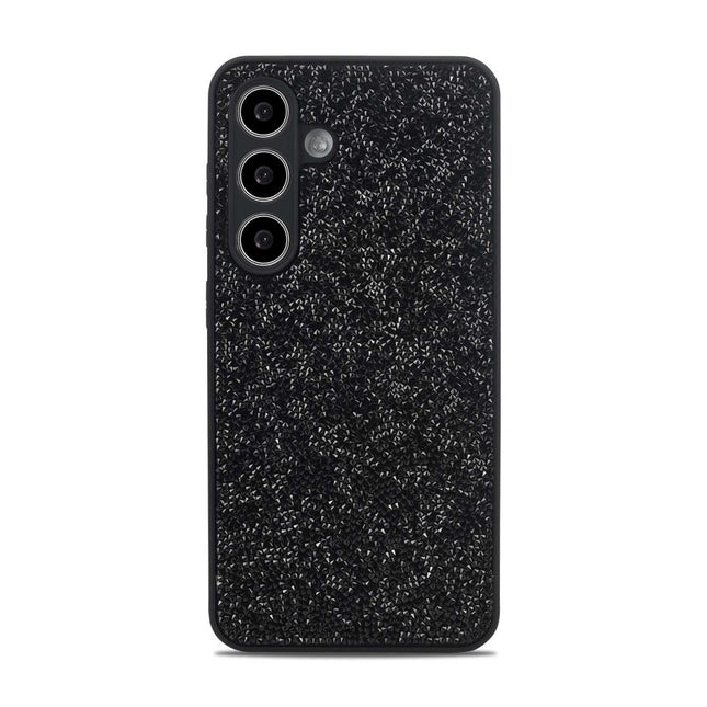 Samsung Galaxy A55 hoesje  Luxe 3D Diamond Case zwart