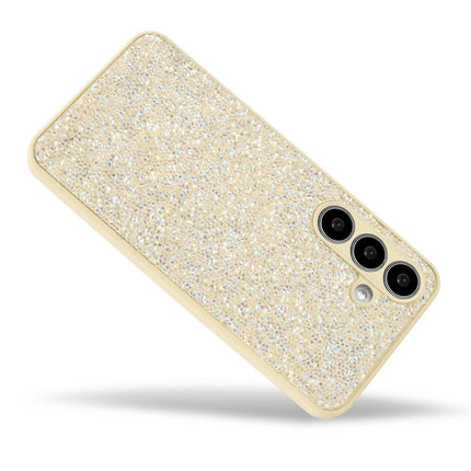 Samsung Galaxy A55 hoesje  Luxe 3D Diamond Case goud