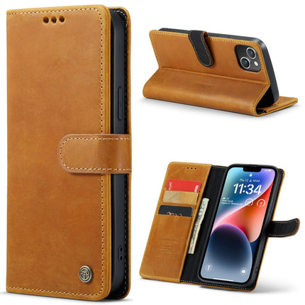 iPhone 15 Pro Echtlederhülle Bookcase Wallet Case