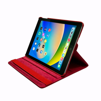 iPad 10.2 (2019 / 2020 /2021 Hülle 360 ​​​​drehbare Hülle - Rot 