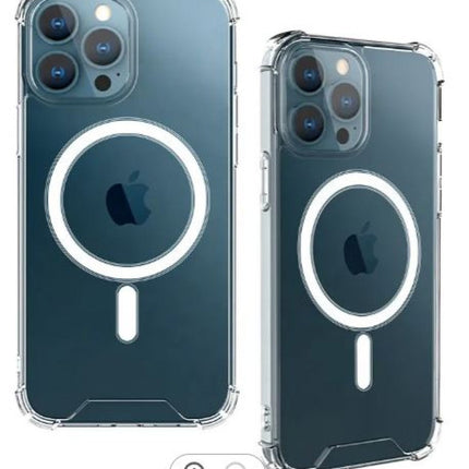 iPhone 12/12 Pro Hülle transparentes MagSafe Case 