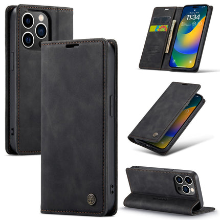 iPhone 15 Pro Max Hülle Wallet Case schwarz