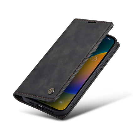 iPhone 15 Pro Max Hülle Wallet Case schwarz