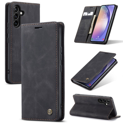 Samsung Galaxy A57 5G Hoesje Slim Case Wallet Zwart