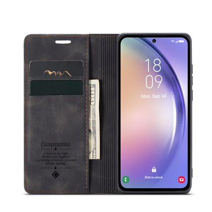 Samsung Galaxy S24 Ultra Hülle Slim Bookcase schwarz