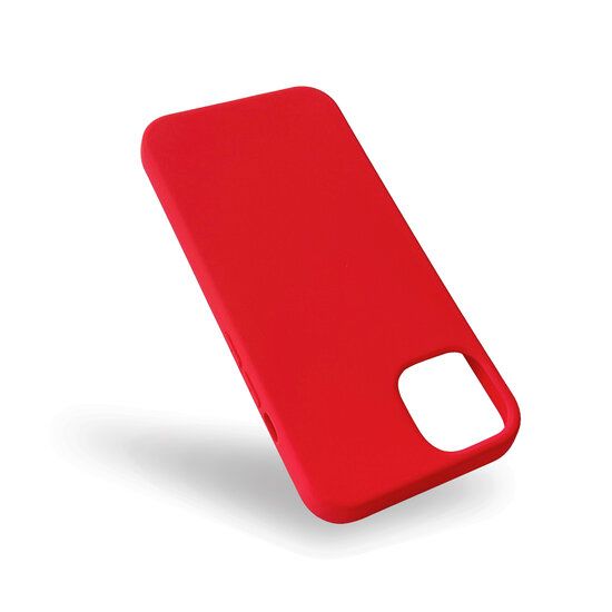 iPhone 13 hoesje Quality Silicone Case rood