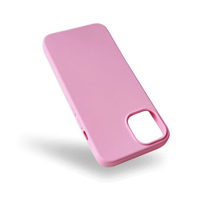 iPhone 15 Pro hoesje  Silicone Case cover Baby Roze