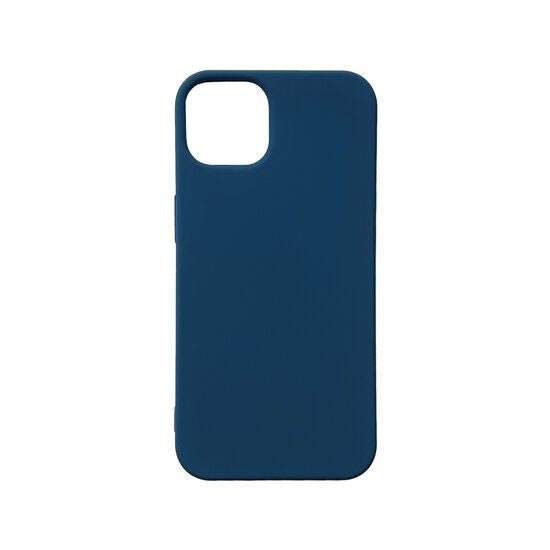 iPhone 15 hoesje  Silicone Case cover donkerblauw