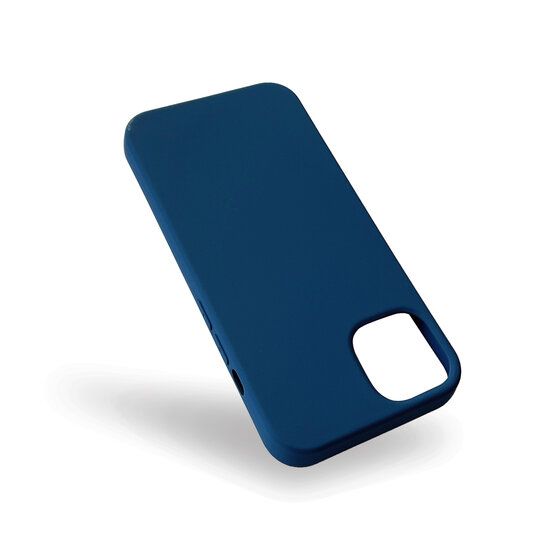 iPhone 15 Pro Max Hülle Silikonhülle dunkelblau