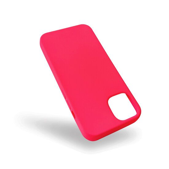 iPhone 15 Pro hoesje  Silicone Case cover Fuchsia