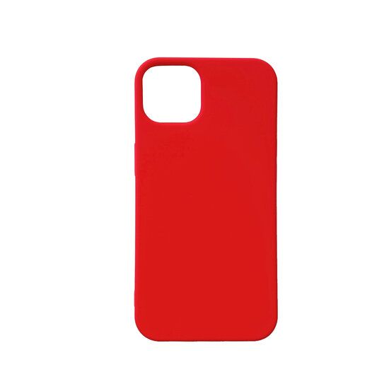 iPhone 15 hoesje  Silicone Case cove rood