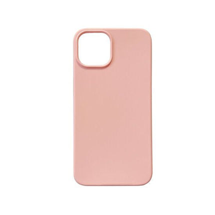 iPhone 15 hoesje  Silicone Case cover Zalm