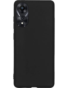 Oppo A38 / Oppo A18 hoesje  Silicone Case zwart