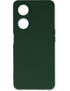 Oppo A98 hoesje Silicone Case groen
