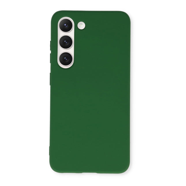 Samsung Galaxy A35 hoesje backcover Silicone case groen