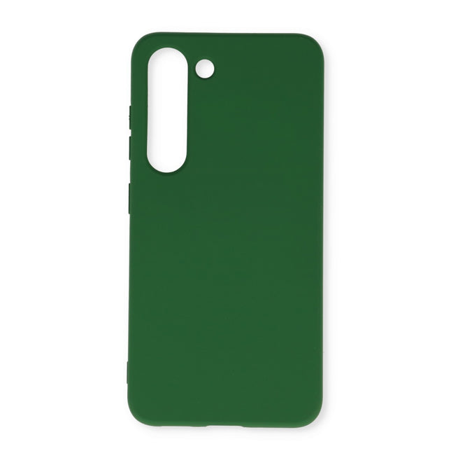 Samsung Galaxy A55 hoesje backcover Silicone case groen
