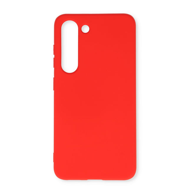 Samsung Galaxy A55 hoesje backcover Silicone case rood