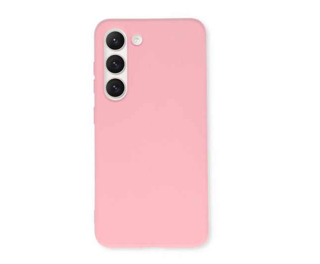 Samsung Galaxy A35 hoesje backcover Silicone case roze
