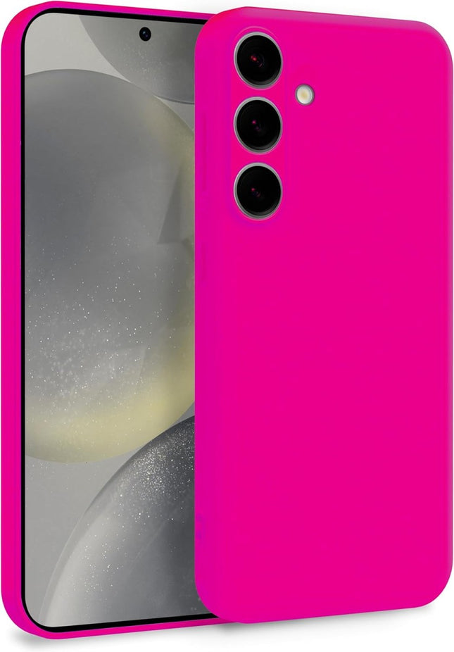 CM High Quality Silicone Case - Samsung S25 Edge - Fuchsia