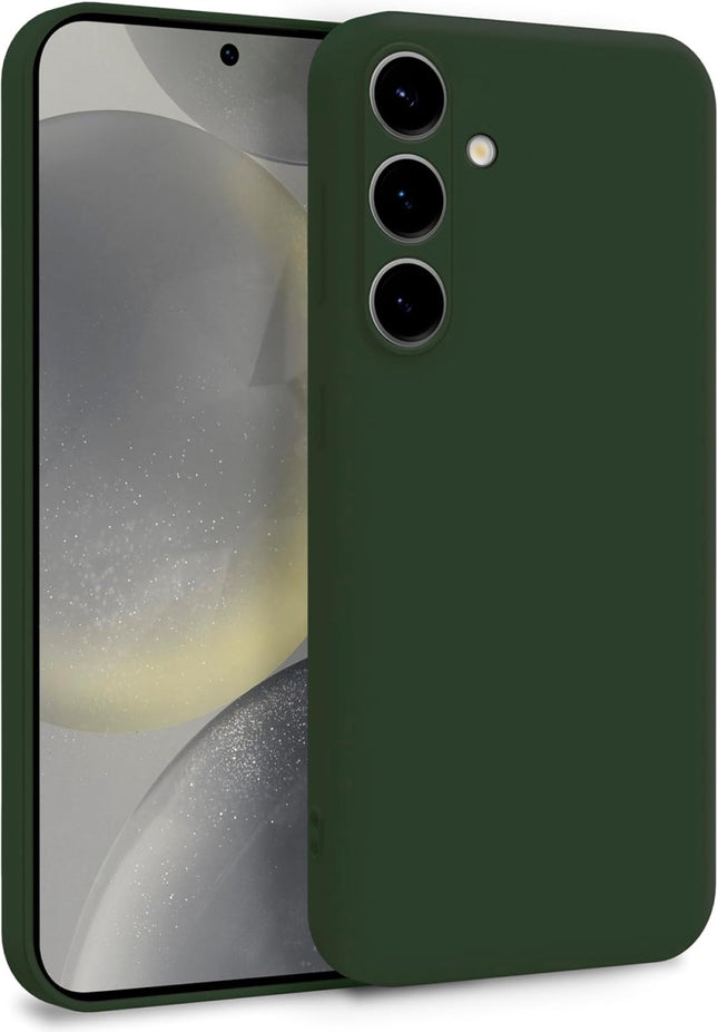 CM High Quality Silicone Case - Samsung S25 Edge - Groen