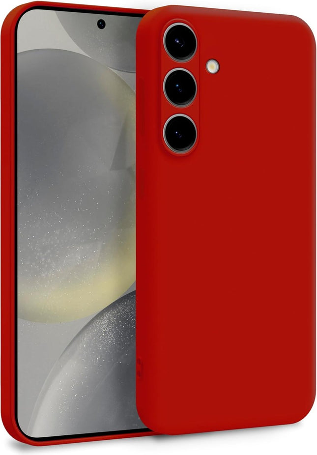 CM High Quality Silicone Case - Samsung S25 Edge - Rood