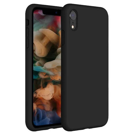 Hoesje High Quality Silicone Case - iPhone XR - Zwart