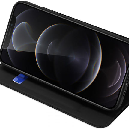 DUX DUCIS iPhone 13 Pro Max Wallet Case Slimline – Schwarz 