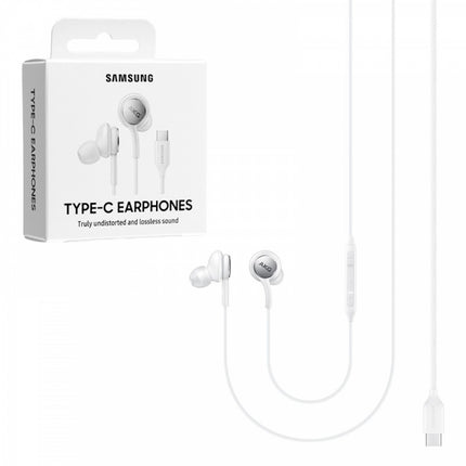 Samsung Original AKG Typ-C Ohrhörer -Ohrstöpsel -Ohrhörer- Weiß