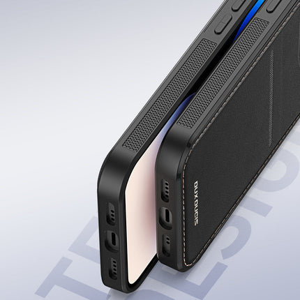 3in1 Wallet Case mit Ständer für iPhone 13 Pro Max MagSafe RFID Blocker Dux Ducis Rafi Mag – Schwarz