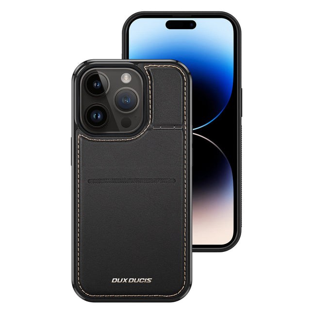 iPhone 16 Pro hoesje backcover met pasjeshouder en standaard