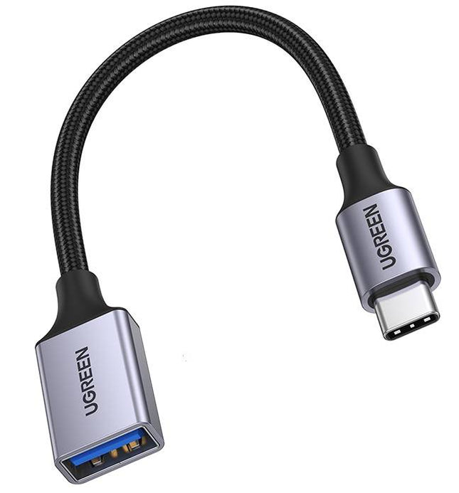 Adapter USB-C 3.0 auf OTG UGREEN US378 (grau)