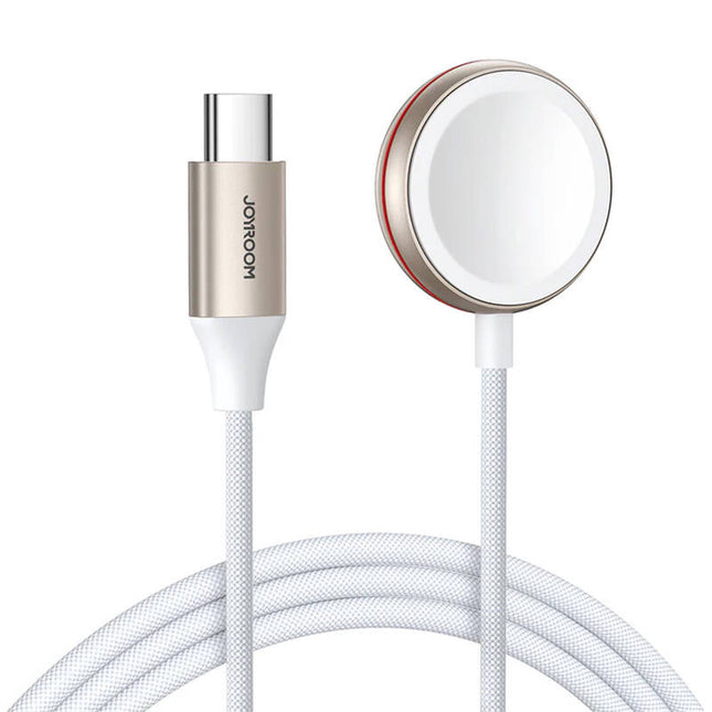 Joyroom cable with inductive charger for Apple Watch 1.2m white (S-IW004)