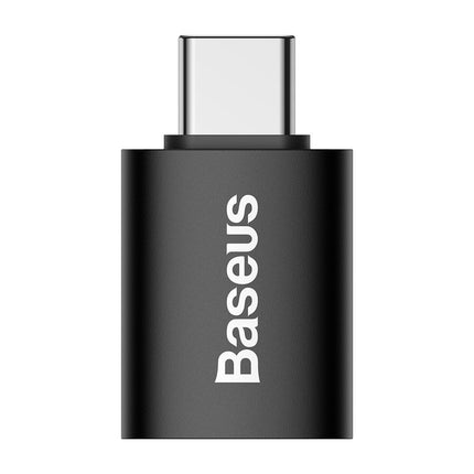 Baseus Ingenuity Series Mini OTG Adapter Type-C naar USB-A 3.1 zwart